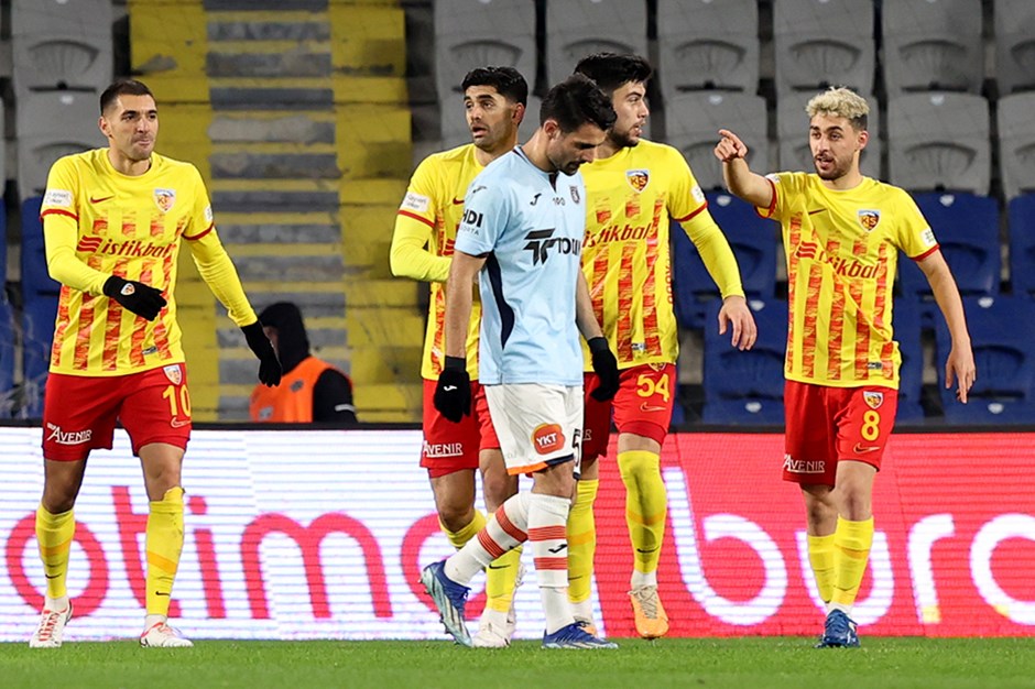 Kayserispor 10 hafta sonra kazandı: Başakşehir maçında 5 gol