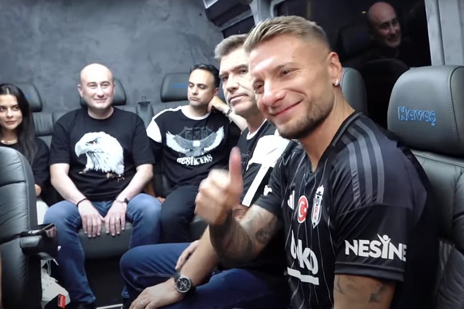 Ciro Immobile, Beşiktaş için İstanbul'da