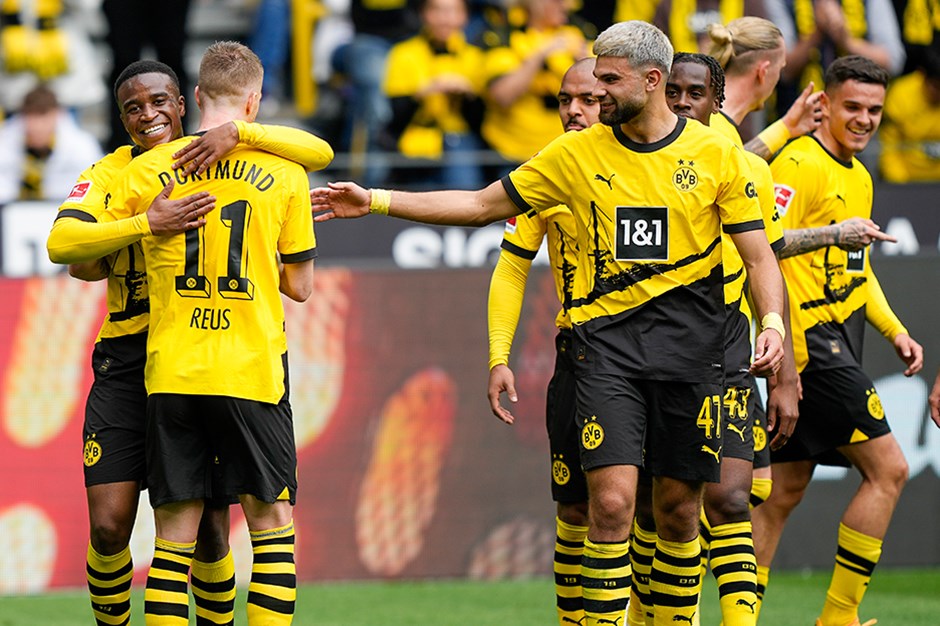 Borussia Dortmund'dan 5 gollü galibiyet