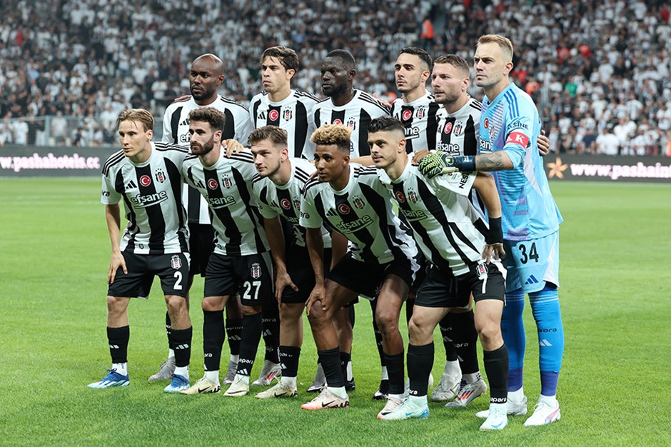 UEFA'ya bildirildi: Beşiktaş'ın Lugano maçlarının kadrosu açıklandı