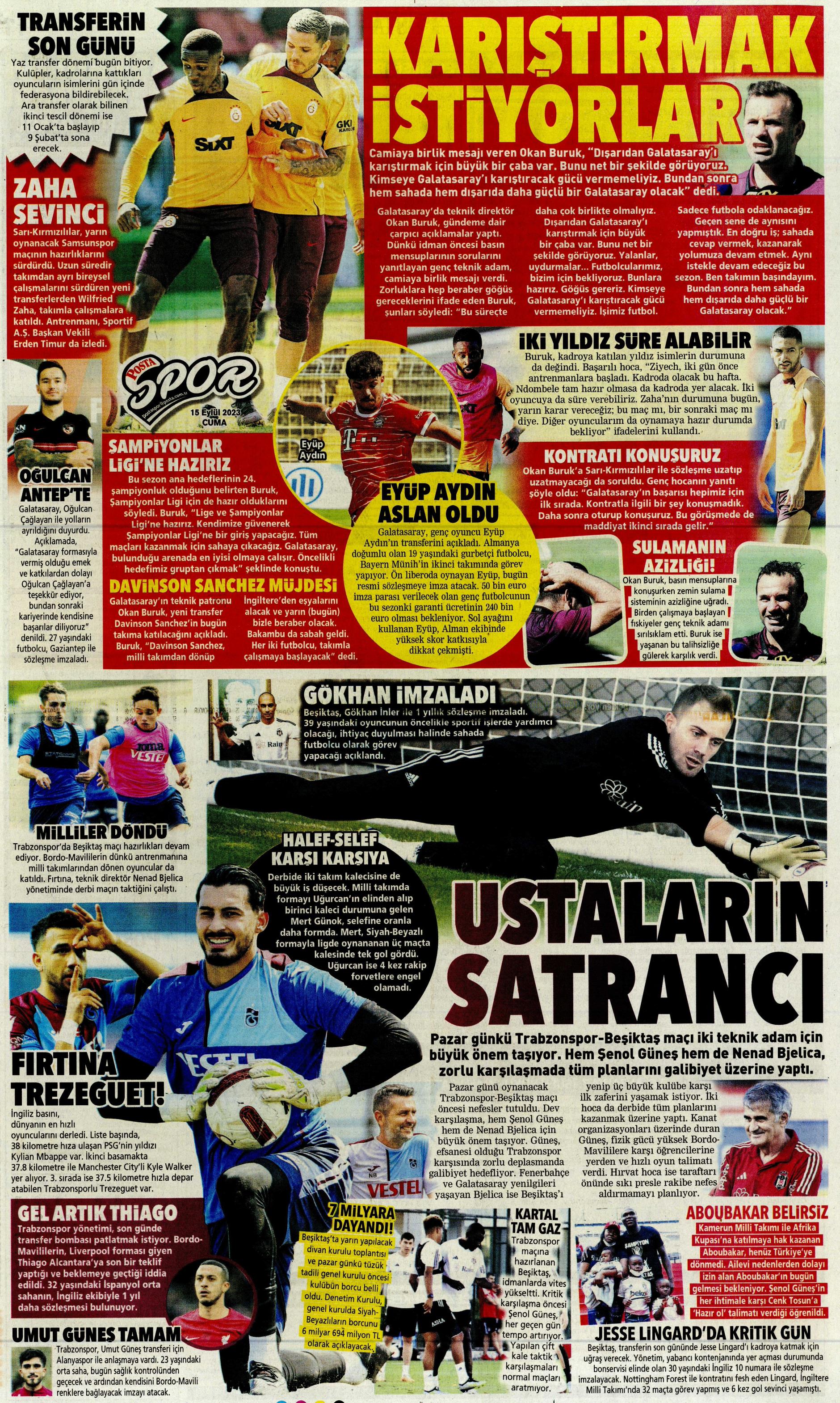 "Kartal'da Xeka seferberliği" | Sporun Manşetleri  - 22. Foto