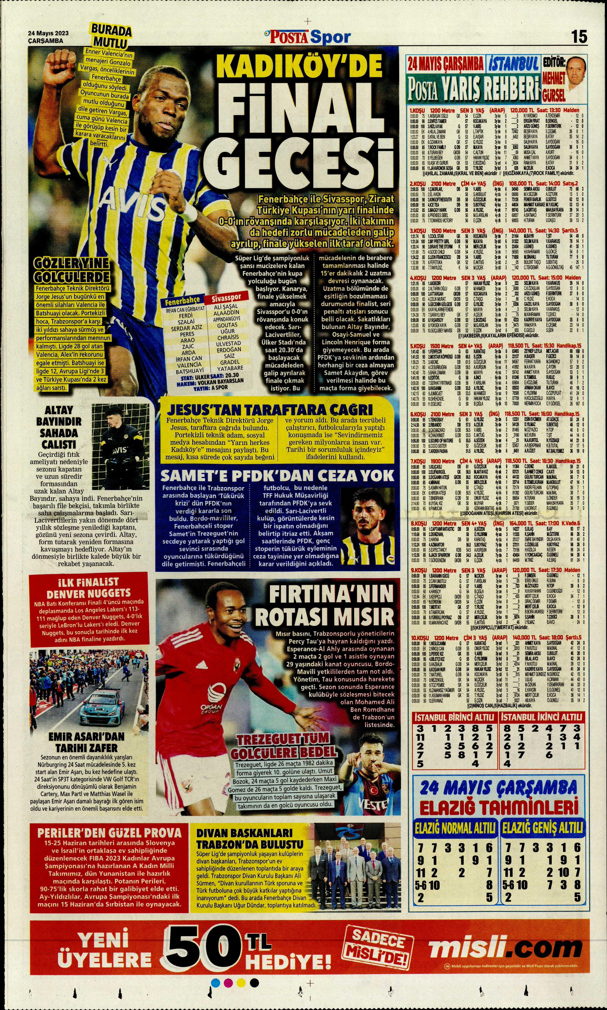 "Aslan'da taarruz başladı" | Sporun Manşetleri  - 27. Foto