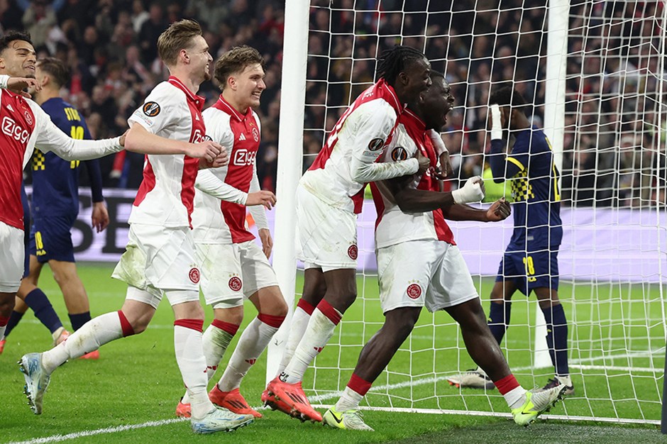 Ajax'tan Maccabi'ye 5 golle yendi