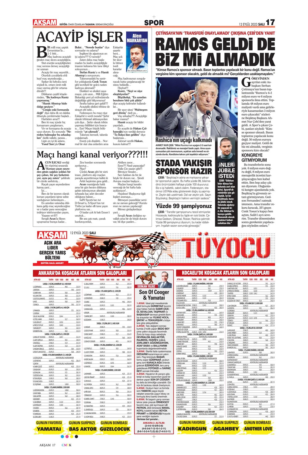 "Kartal'da Lingard sürprizi" | Sporun manşetleri (12 Eylül 2023)  - 4. Foto