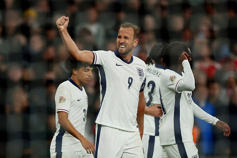 İngiltere golcüsü Harry Kane ile kazandı