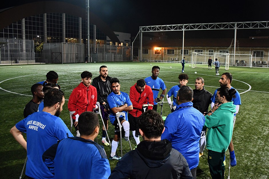Ampute Futbol Süper Ligi'nin yeni ekibi Gebze Belediyesi iddialı 