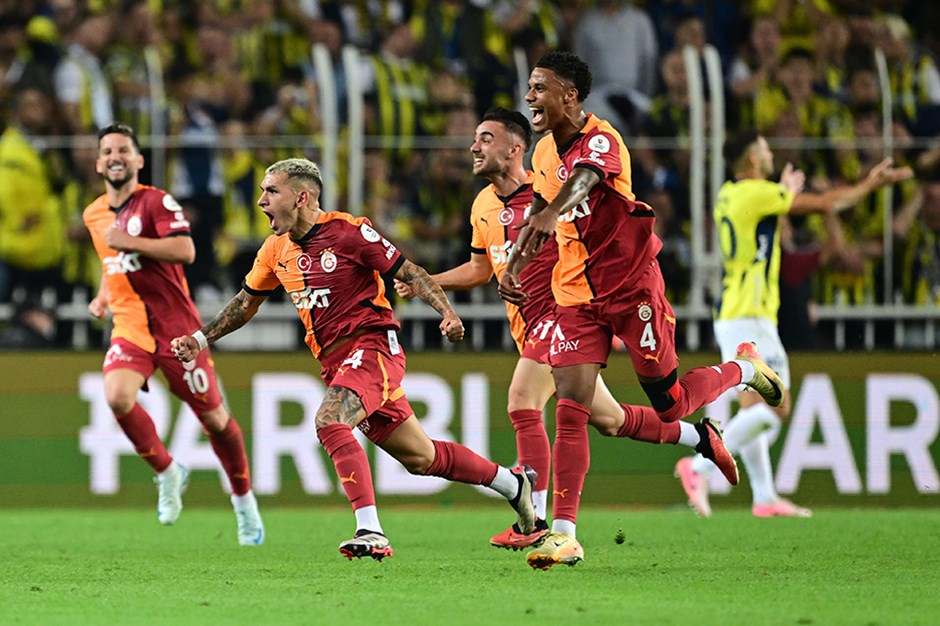 Galatasaray derbide Fenerbahçe'yi deplasmanda 3-1 mağlup etti