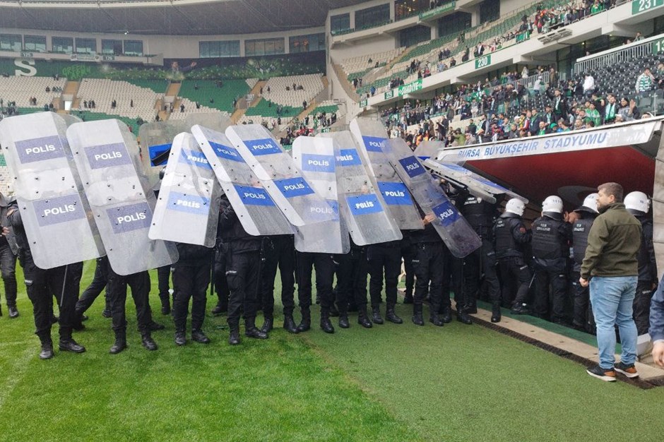 Bursaspor - Amed Sportif Faaliyetleri maçı soruşturması: 7 kişi gözaltına alındı