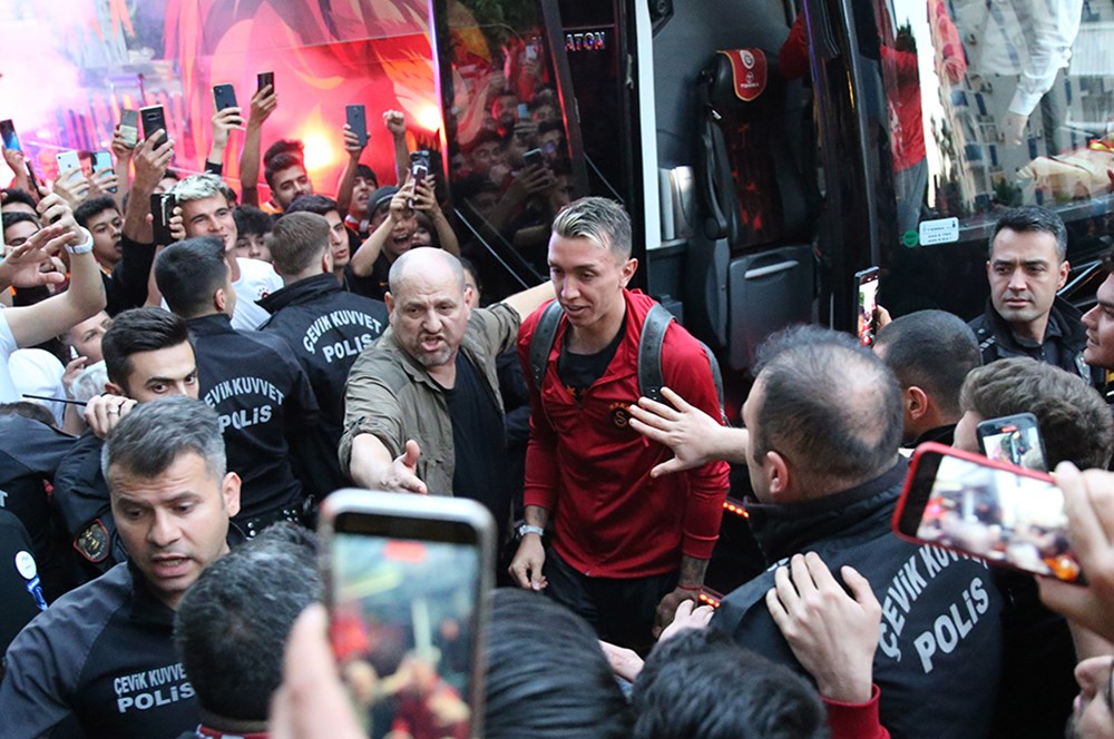 Galatasaray Alanya'da böyle karşılandı  - 4. Foto