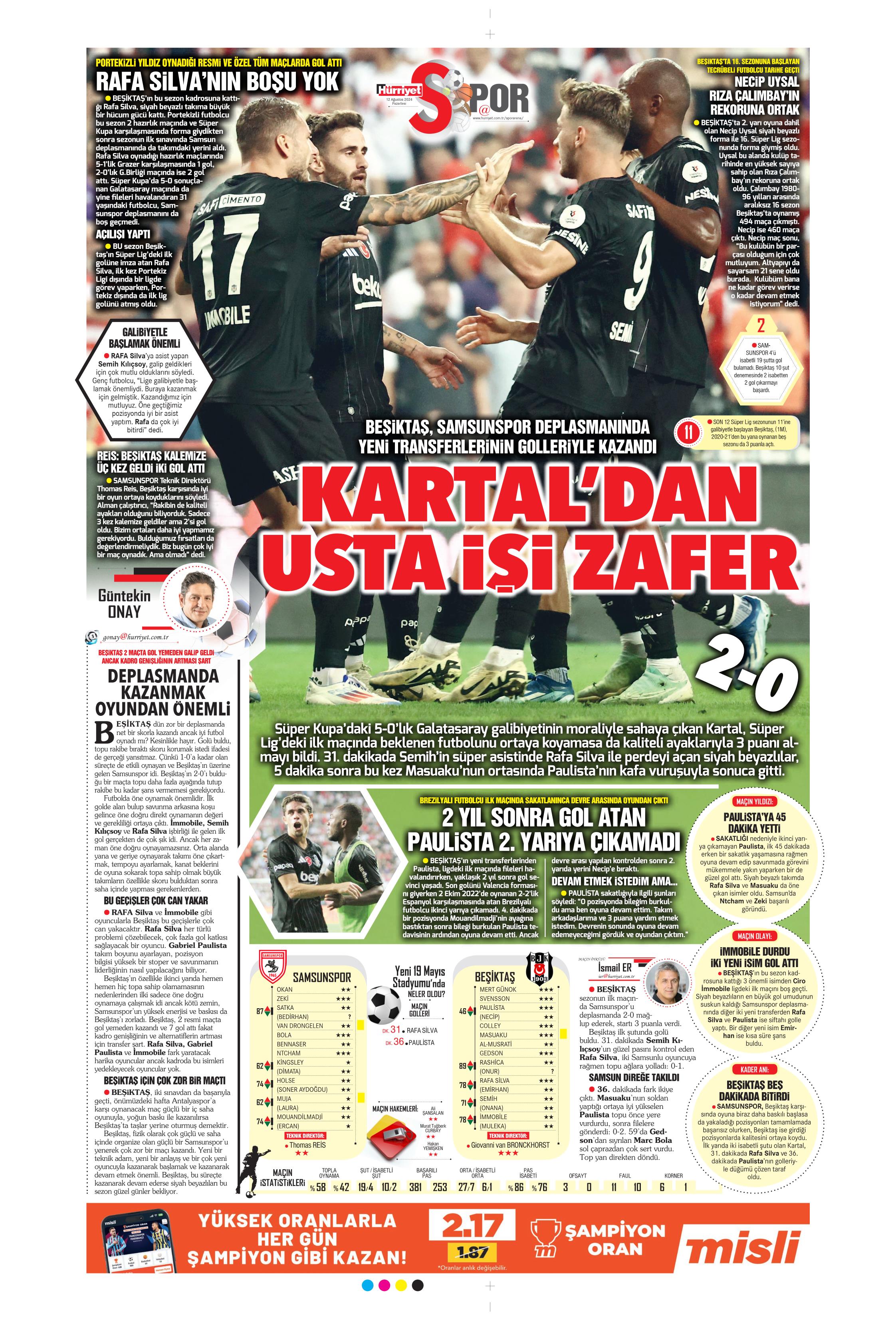 "Fenerbahçe'den 4 isim için İngiltere seferi" | Sporun manşetleri  - 19. Foto