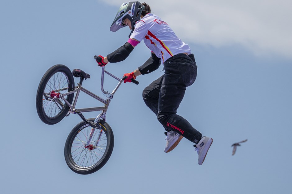 Paris 2024 Olimpiyat Oyunları'nda BMX serbest stilde madalyalar dağıtıldı