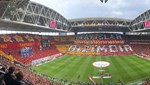 Galatasaray taraftarından Fenerbahçe maçına özel koreografi