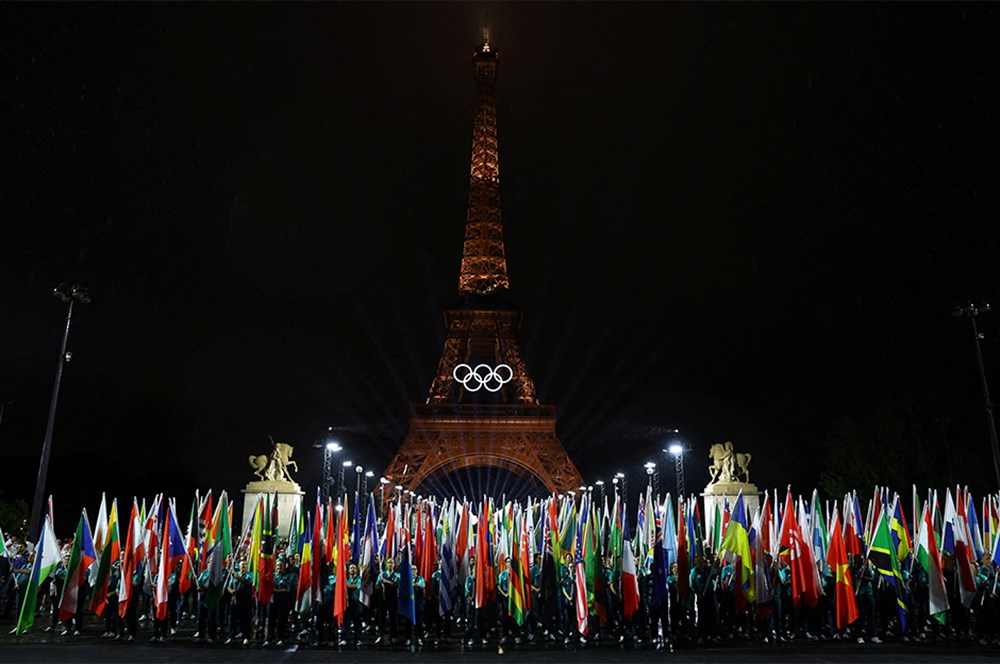 2024 Paris Olimpiyatları: Açılış töreninden kareler  - 29. Foto