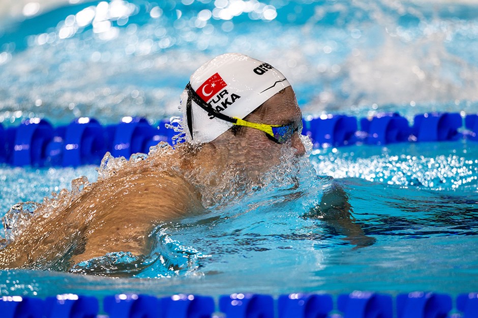 Berke Saka, 200 metre karışıkta yarı finale kalamadı