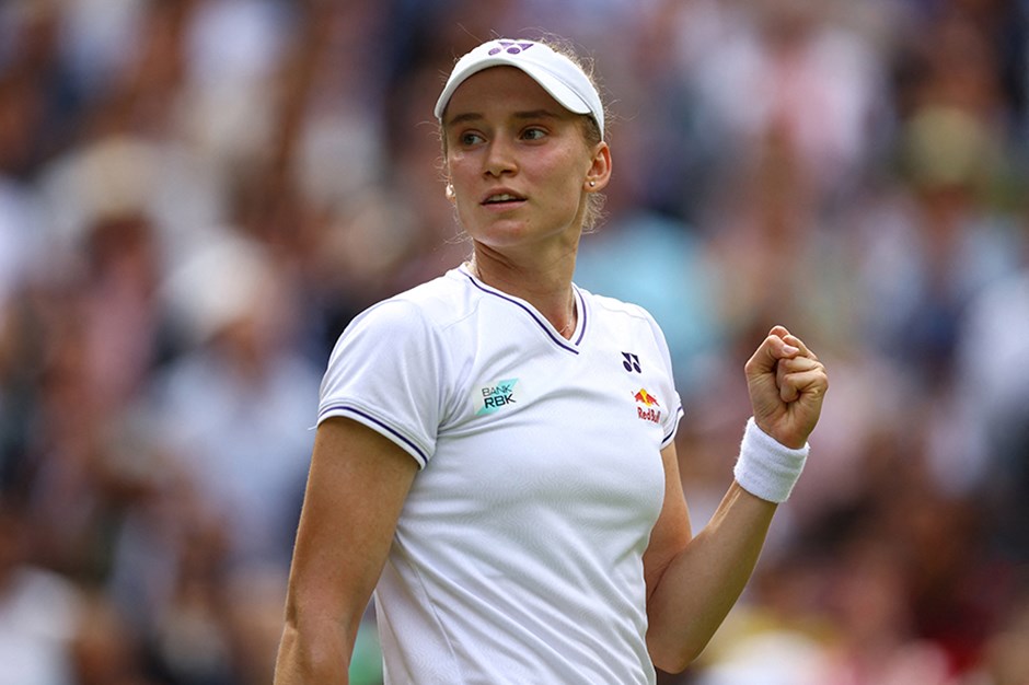 Rybakina ve Krejcikova, Wimbledon'da son 4'e kaldı