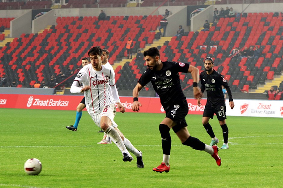 Gaziantep FK, uzatmalar sonunda turu kaptı