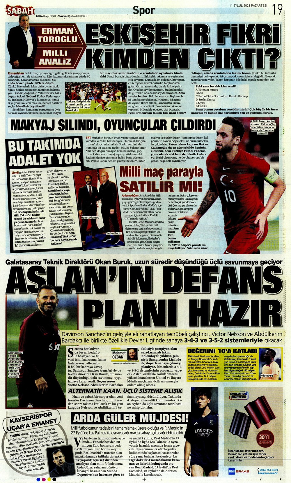 "Sacha Boey, İtalya yolcusu" | Sporun manşetleri (11 Eylül 2023)  - 26. Foto