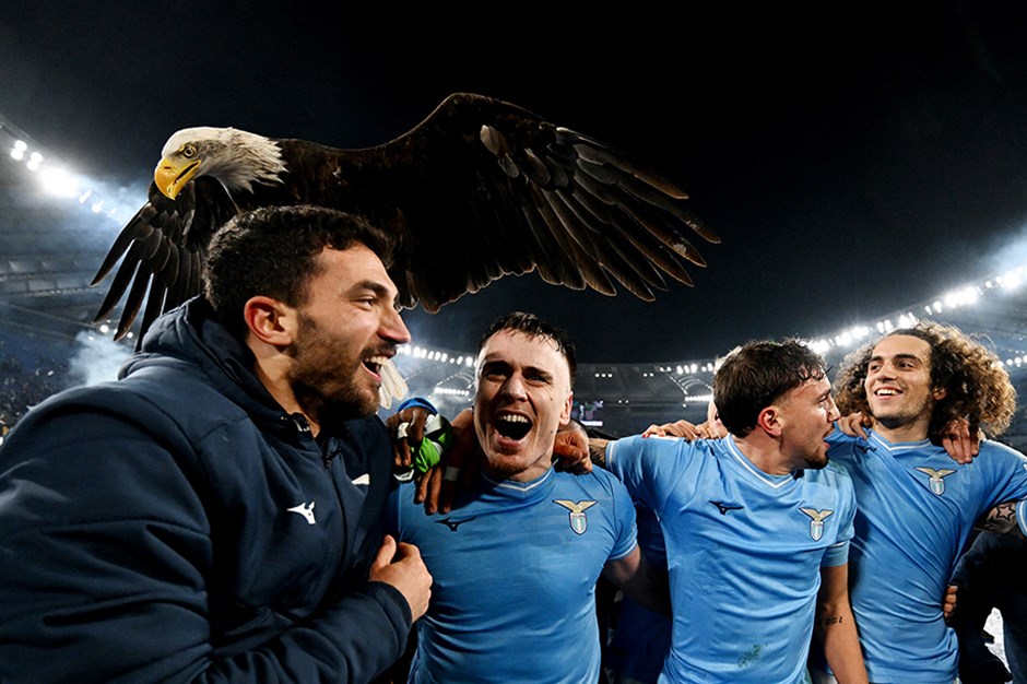 Roma derbisinde kazanan Lazio yarı finale çıktı