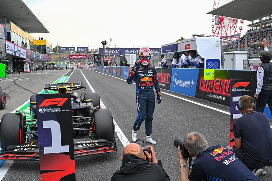 Japonya'da pole pozisyonu Max Verstappen'in