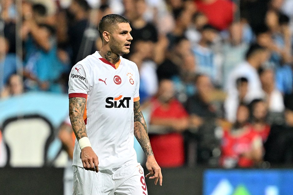 Galatasaray'da Mauro Icardi şoku: Oyuna devam edemedi