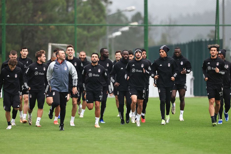 Beşiktaş'ta Samsunspor maçının hazırlıkları sürüyor