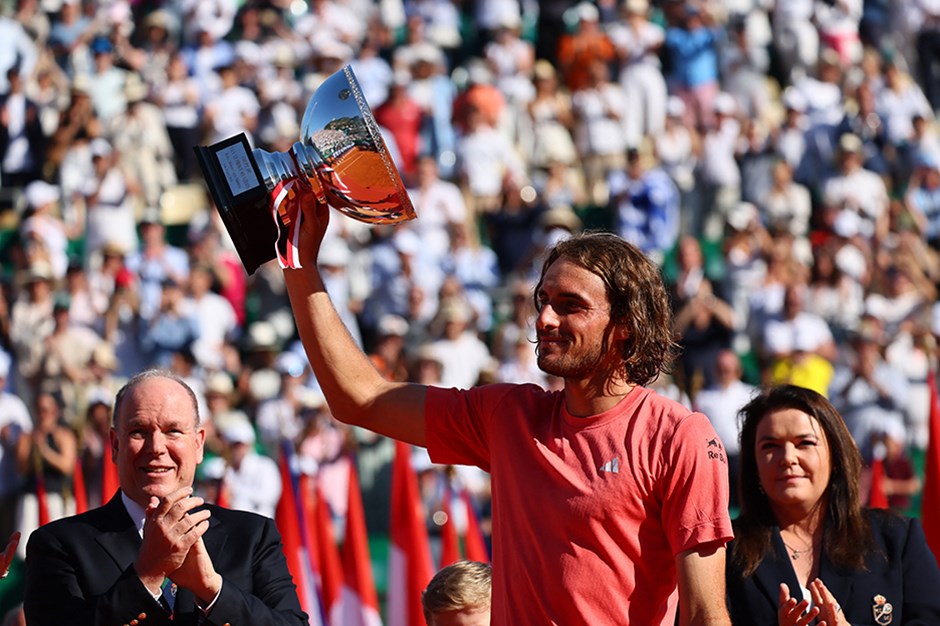 Tsitsipas, Monte Carlo'da 3. kez şampiyon oldu