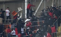 Adana Demirspor-Samsunspor maçında kavga: "Bıçak ve satırla saldırı"