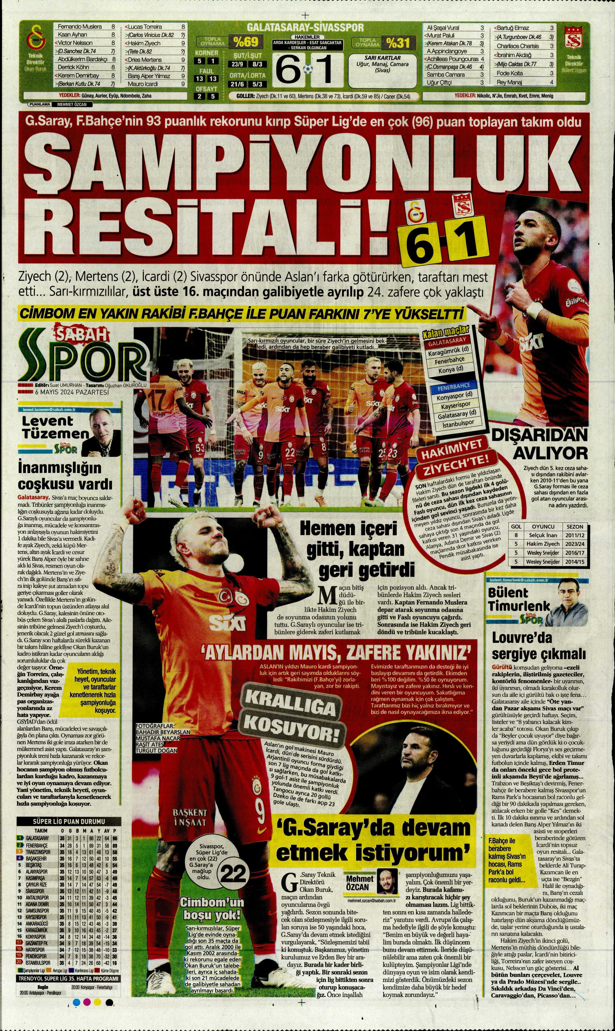 "İlk tercih Rafa Silva" | Sporun Manşetleri  - 36. Foto