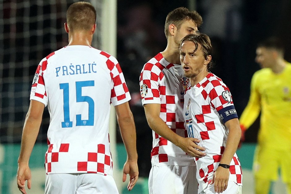A Milli Takımımızın grubunda Hırvatistan tek golle kazandı