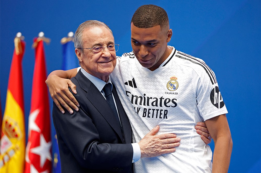 Kylian Mbappe resmen Real Madrid'de: Santiago Bernabeu'da imza töreni  - 12. Foto