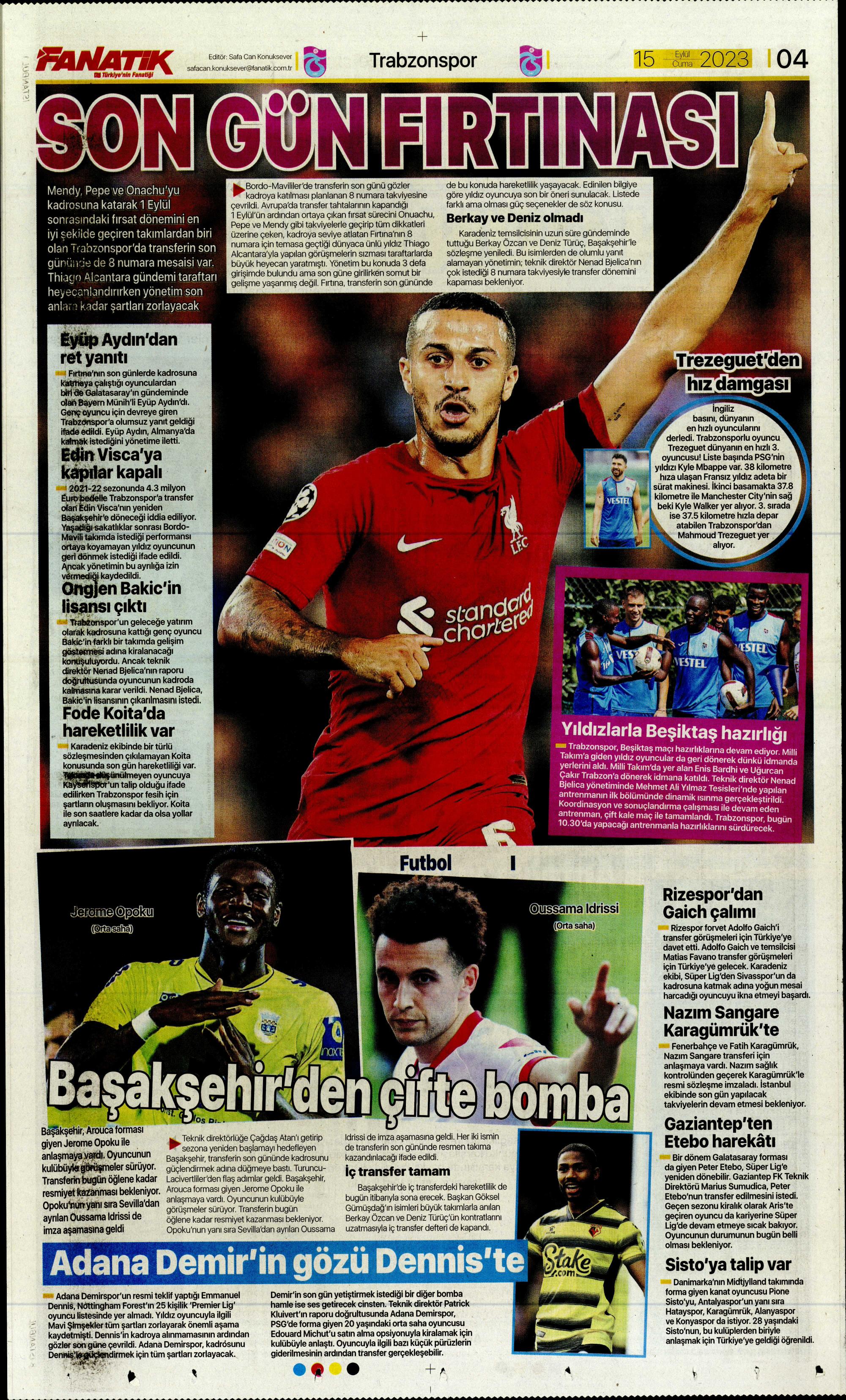 "Kartal'da Xeka seferberliği" | Sporun Manşetleri  - 7. Foto