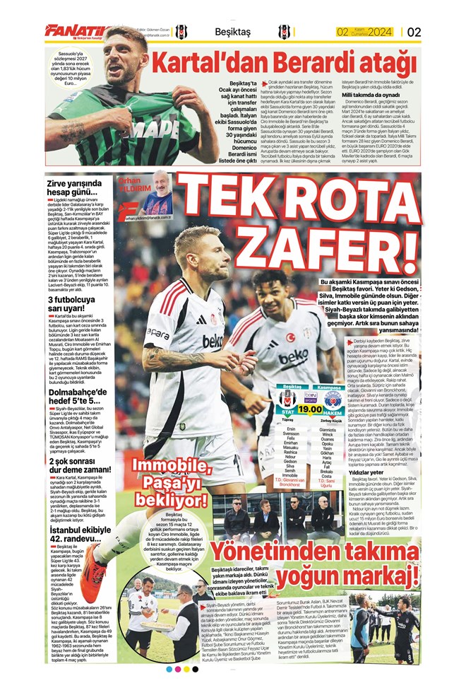 "Mert Müldür'e sürpriz transfer teklifi" | Sporun manşetleri  - 6. Foto