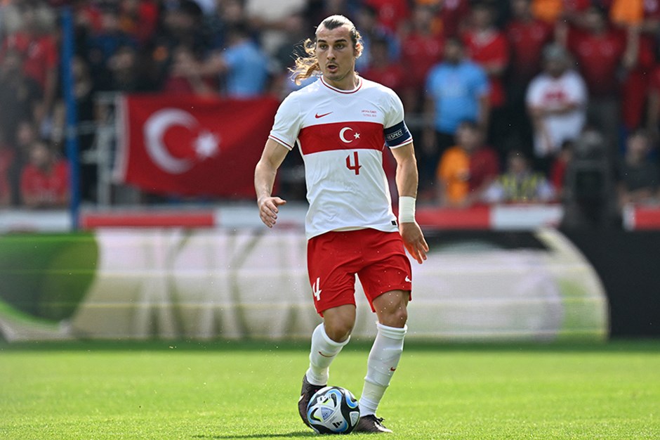 A Milli Takım'da kaptan Çağlar Söyüncü