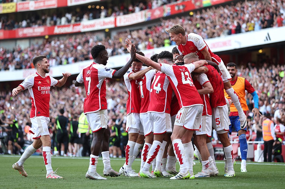 Galibiyet golleri uzatmada geldi: Dev maçta 3 puan Arsenal'in