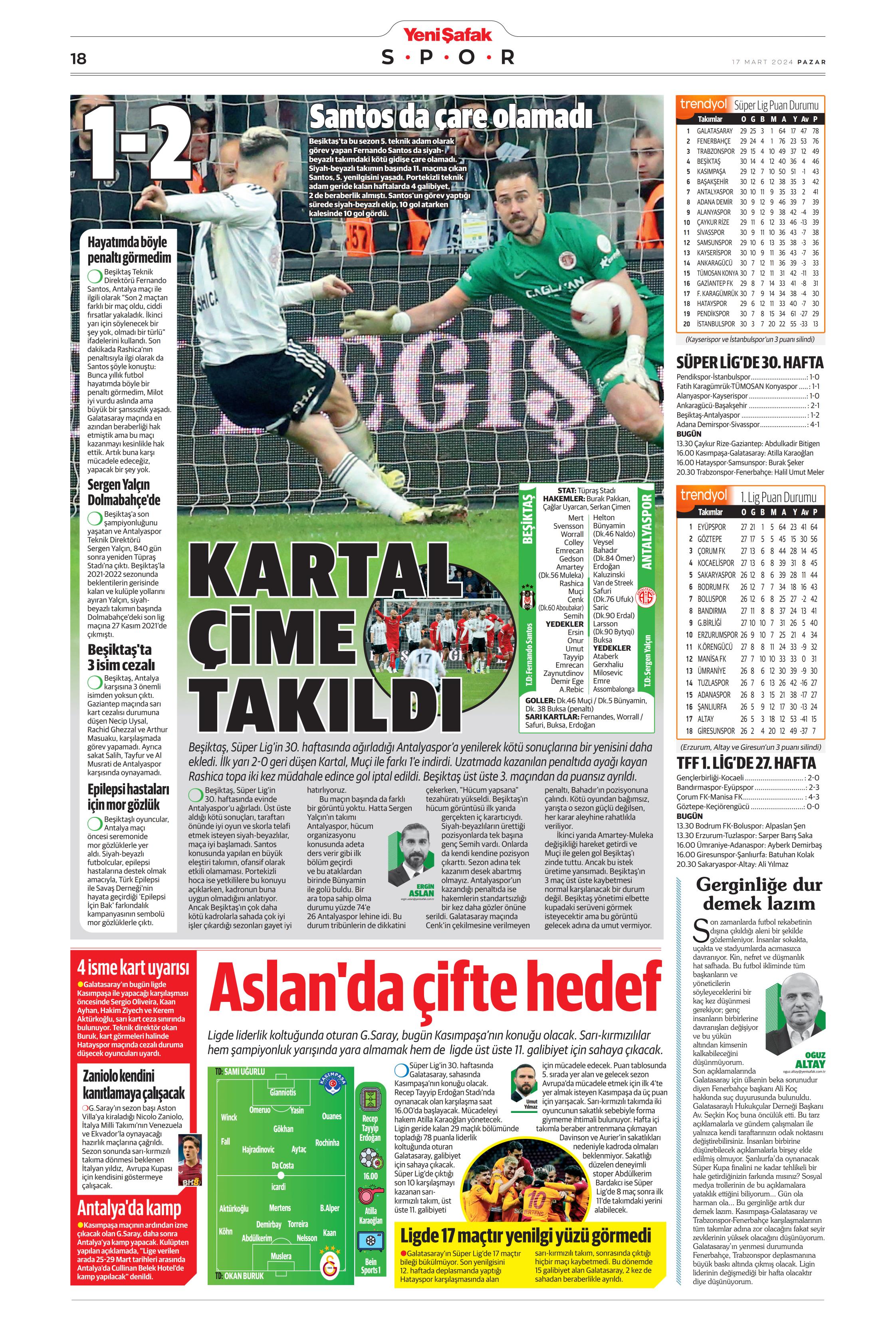 "Dramatik son" | Sporun Manşetleri  - 42. Foto