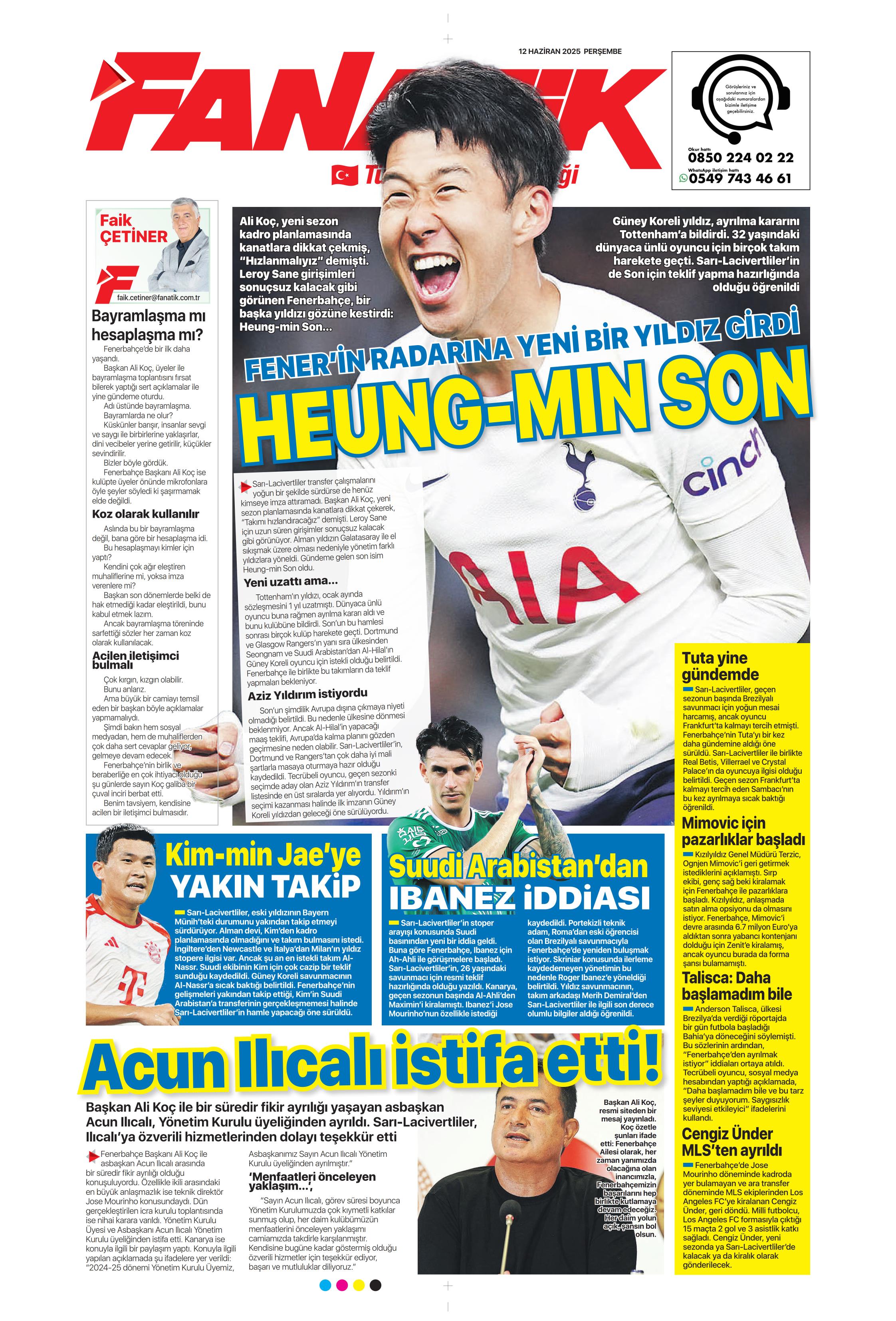 "Osimhen'in yerine En-Nesyri" | Sporun manşetleri (12 Haziran 2025)  - 13. Foto