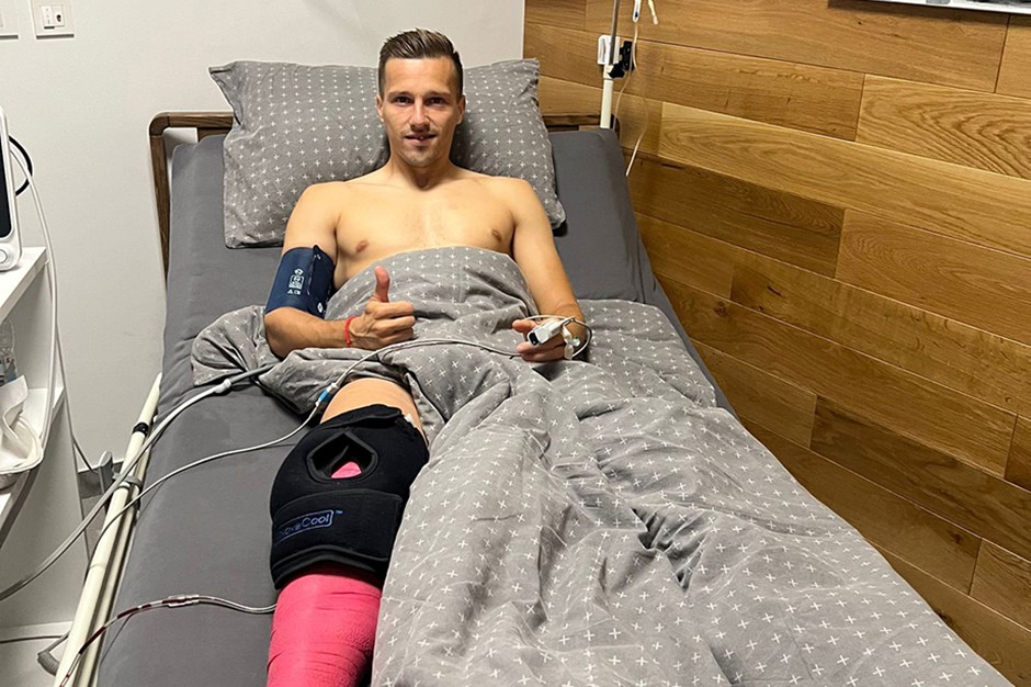 Trabzonspor’da Orsic ameliyat oldu 