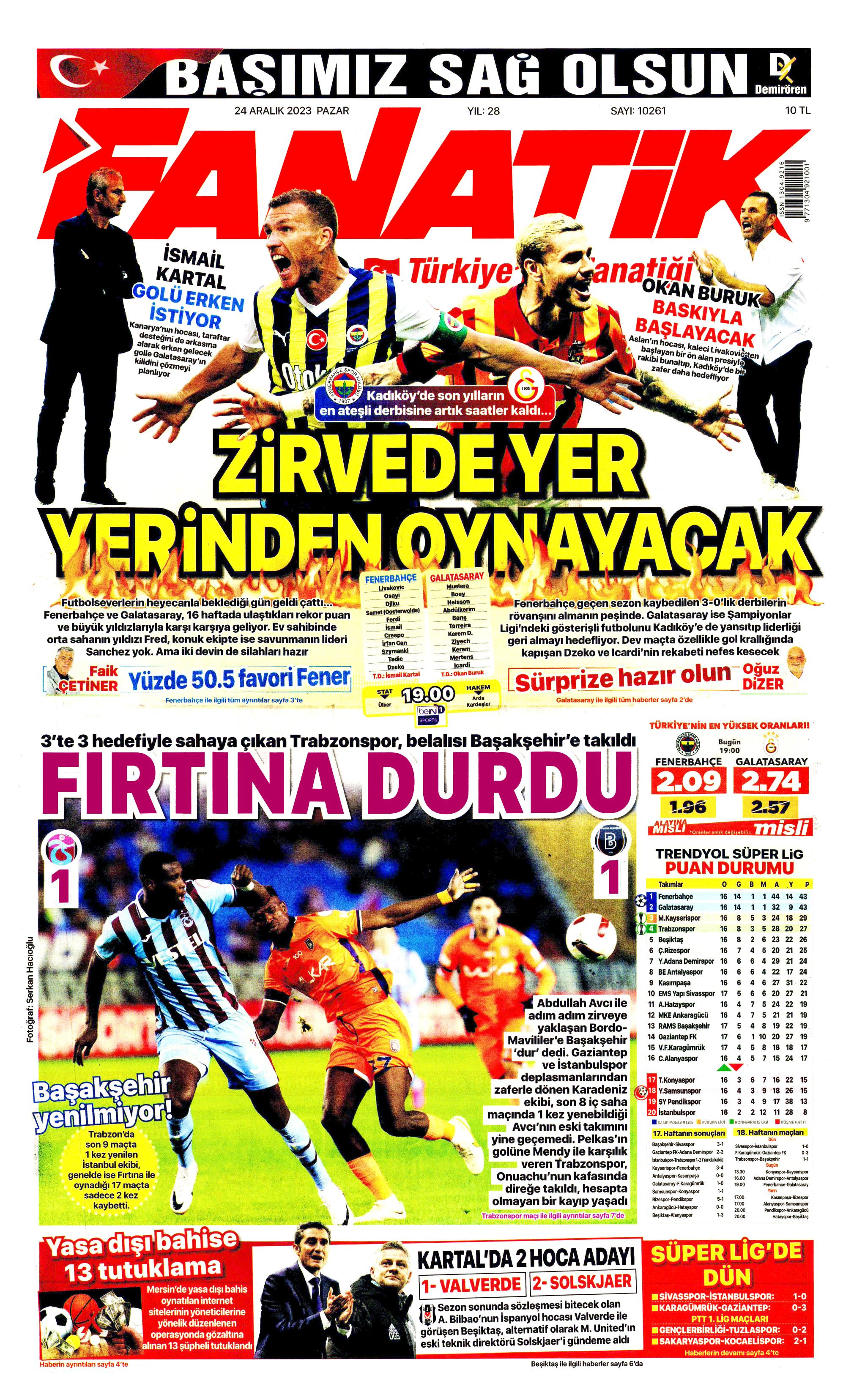 "Flick takımı görünce vazgeçti" | Sporun manşetleri (24 Aralık 2023)  - 5. Foto