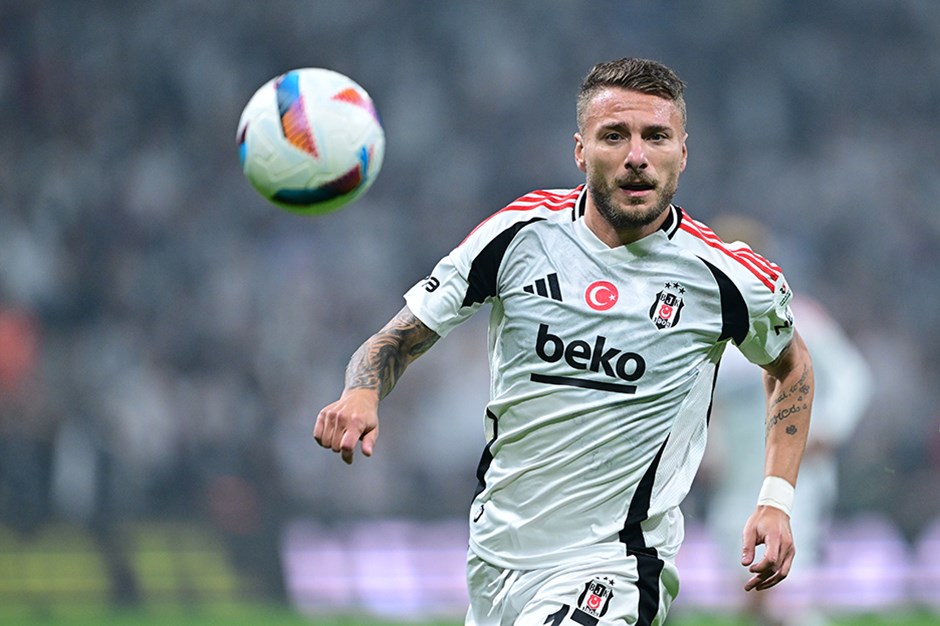 Beşiktaş'a Immobile'den kötü haber: Kasımpaşa maçına devam edemedi