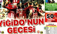 "Yiğido'nun gecesi" | Sporun manşetleri (21 Nisan 2023)