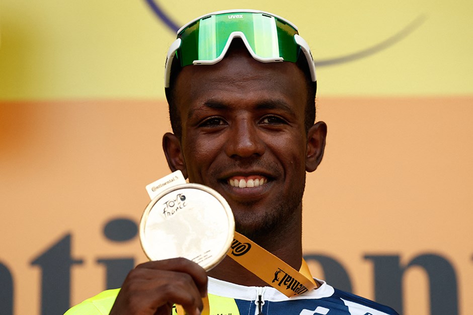 Tour de France üçüncü etapta kazanan Biniam Girmay