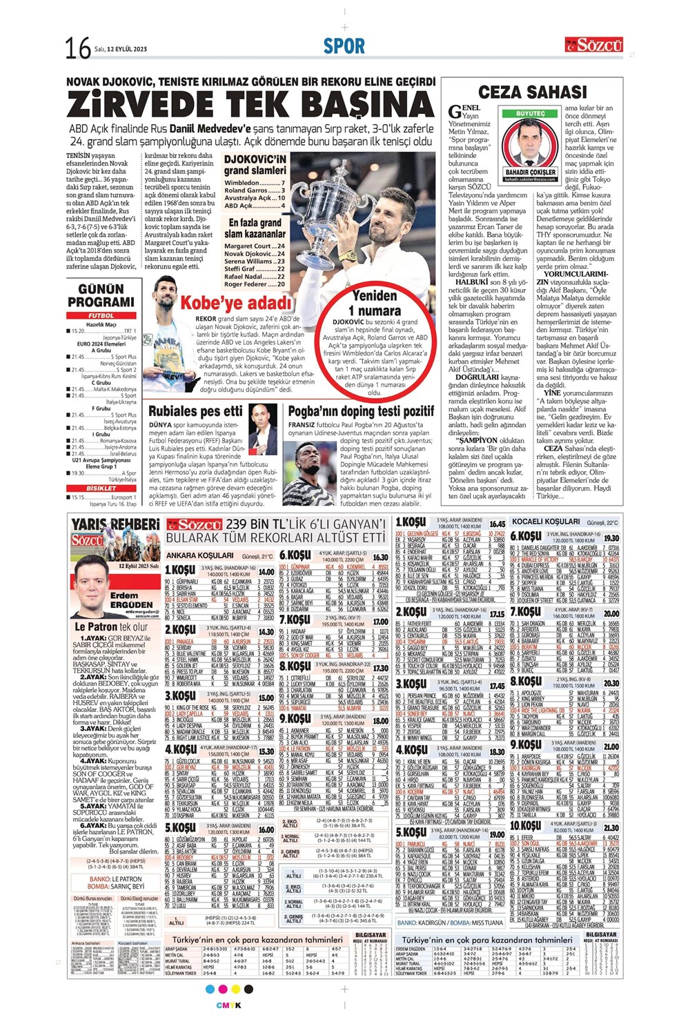 "Kartal'da Lingard sürprizi" | Sporun manşetleri (12 Eylül 2023)  - 26. Foto