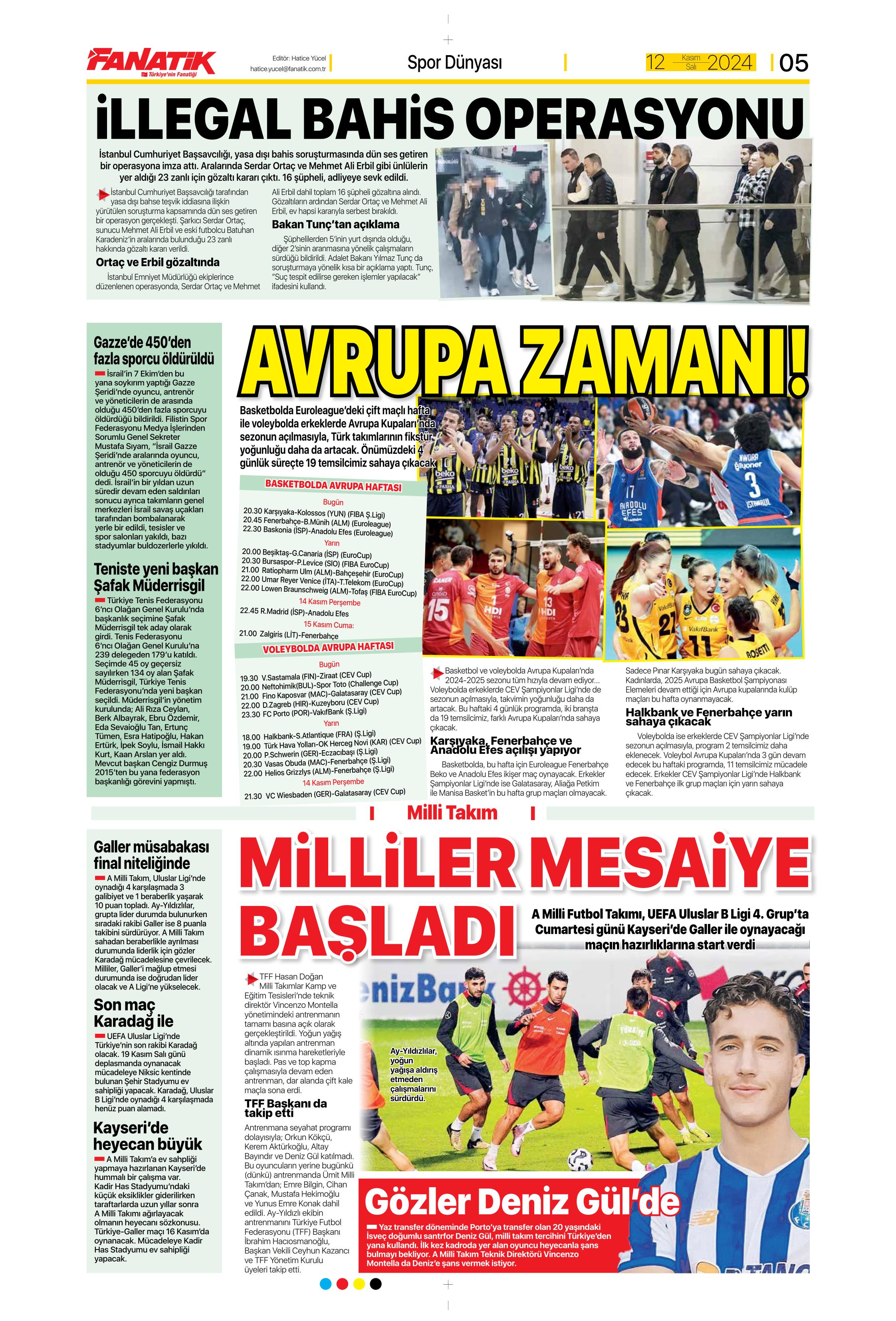 "Listenin başında onlar var: Talisca & Brown" | Sporun manşetleri (12 Kasım 2024)  - 6. Foto