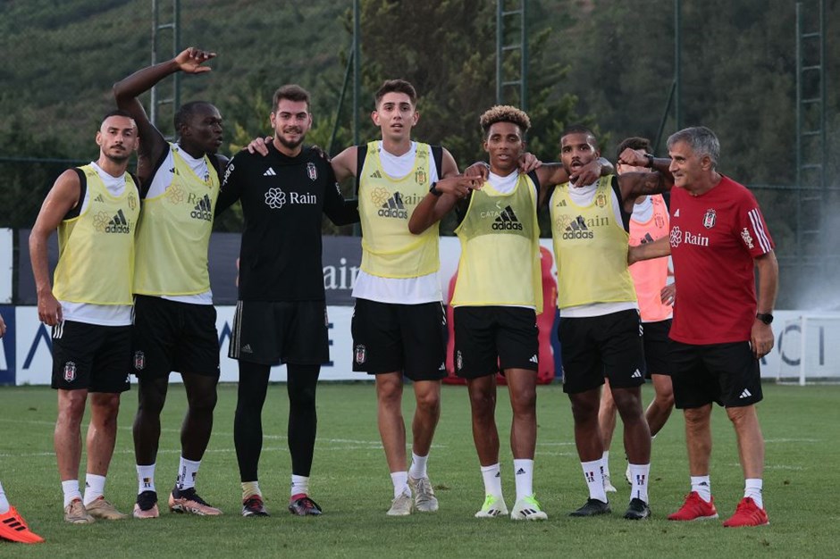Beşiktaş, Neftçi Bakü maçının hazırlıklarını sürdürdü