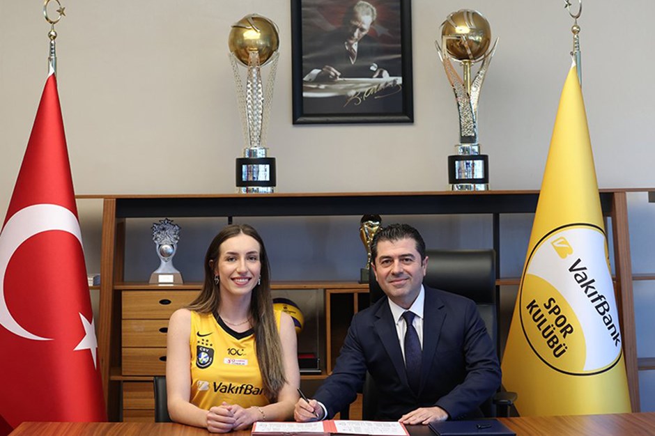 VakıfBank yeni transferi duyurdu