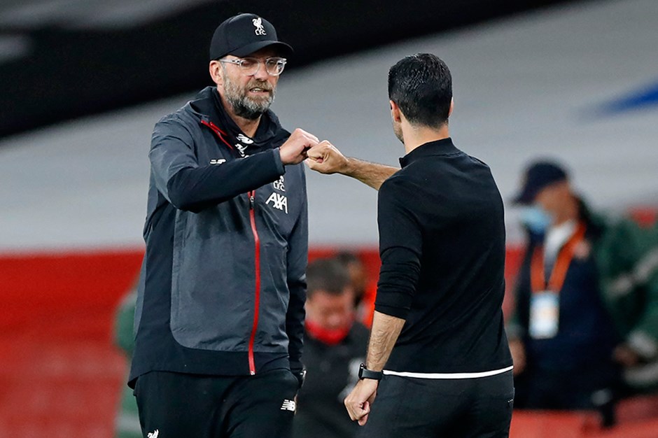 Mikel Arteta ve Jurgen Klopp, Avrupa Süper Ligi girişimine karşı