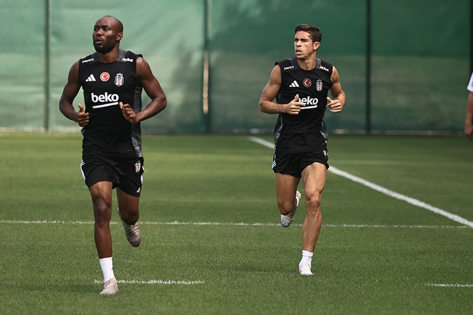 Beşiktaş'ta Trabzonspor maçının hazırlıkları sürüyor