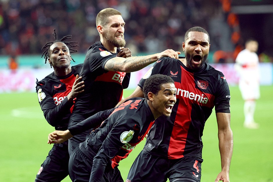 Seri 30 maça çıktı: Bayer Leverkusen kupada geriden gelip kazandı