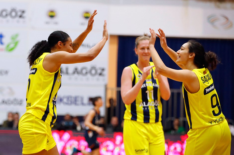 ING Kadınlar Basketbol Süper Ligi'nde şampiyon Fenerbahçe
