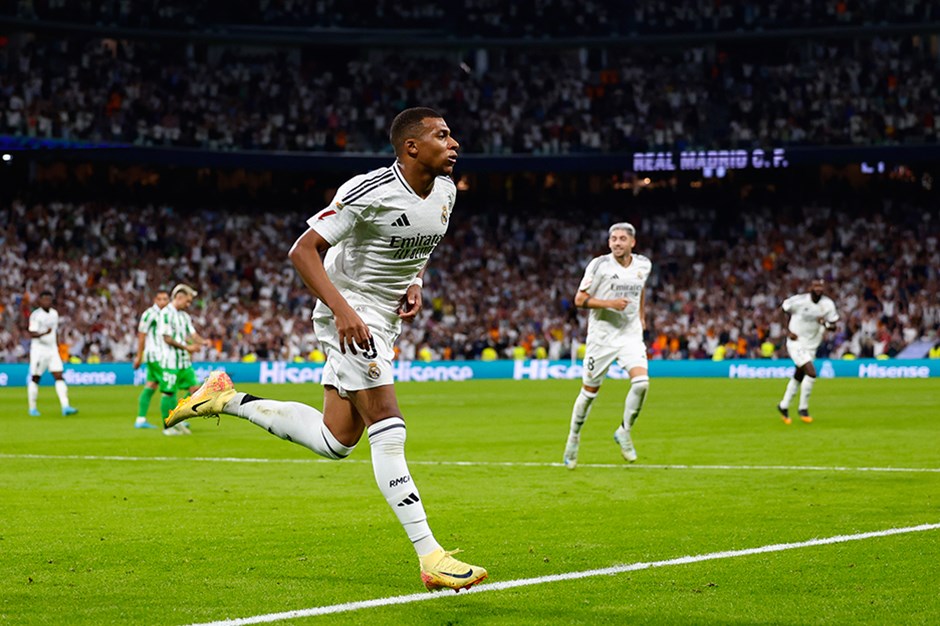 Kylian Mbappe'den duble: Real Madrid 3 puanı ikinci yarıda aldı